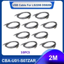 10PCS USB Cable Barcode Scanner Cord For Symbol LS2208 CBA-U01-S07ZAR 6FT