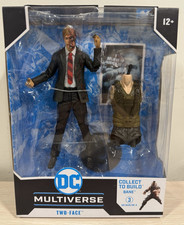MCFARLANE DC Multiverse Two-Face BAF Bane Dark Knight Rises NEW SEALED AUTHENTIC