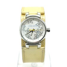 Orologio Louis Vuitton 27 mm donna bianco x giallo 4100006
