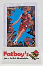 1994-95 Fleer Shawn Bradley NBA Rookie Sensation Rookie Card. rookie card picture