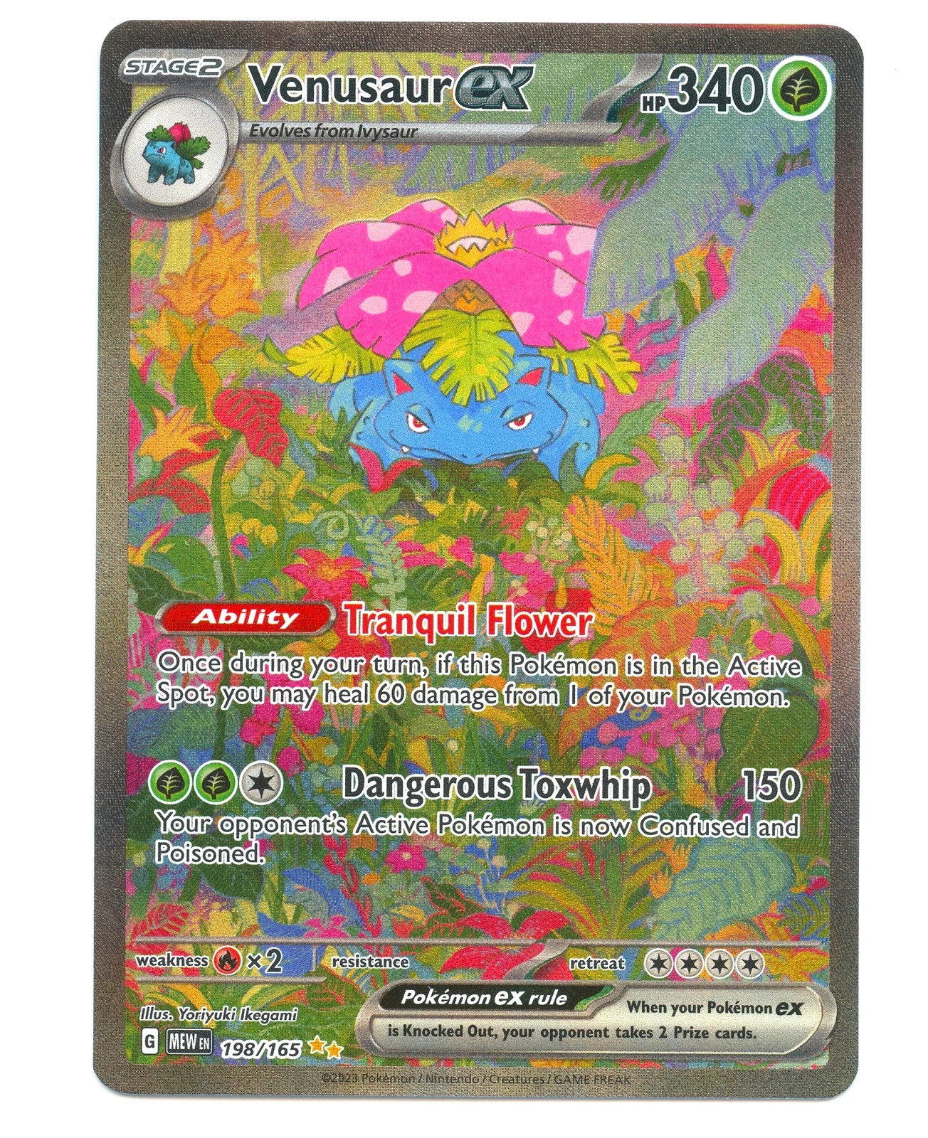 Las mejores ofertas en Venusaur ex 200/165 Sv2a: Pokemon Card 151