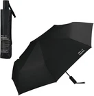 Wpc UV Protection Folding Parasol for Sun&Rain IZA AUTOMATIC&SAFE BIG Black 385g