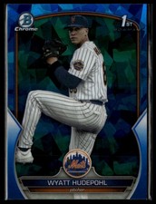 2023 Bowman Draft Sapphire Edition #BDC-147 Wyatt Hudepohl