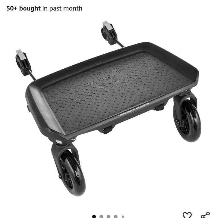 Baby Jogger Glider Board Stroller Board Accessory, Black, Toddler