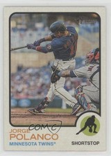 2022 Topps Heritage Flip Stock /5 Jorge Polanco #257 3c2