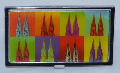 ANDY WARHOL Cologne Cathedral Business Card - Credit Card Case Holder
