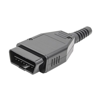 Waterproof OBD2 OBD-II 16-Pin Connector Diagnostic Connector Tool Shell DIY Kit