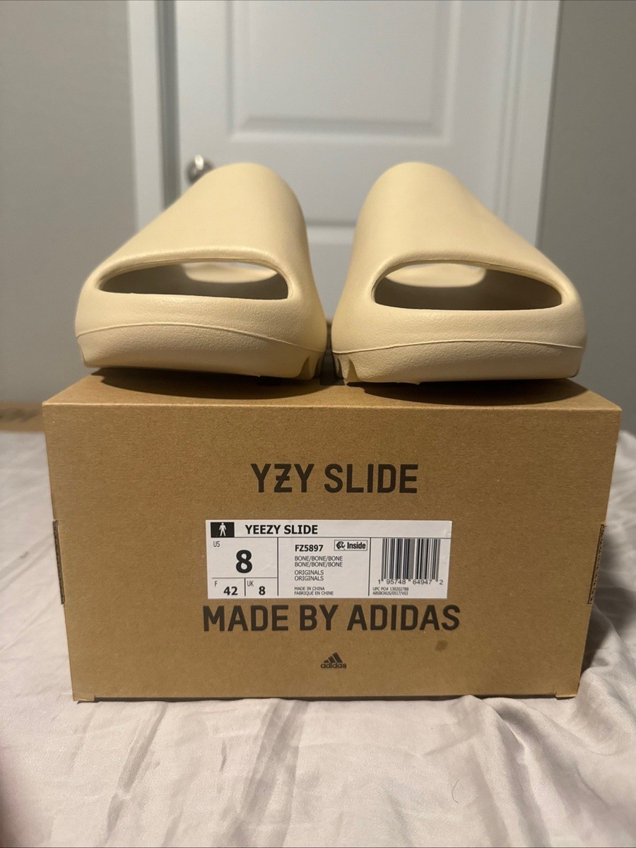Yeezy Slide “Bone” Size 12, Brand New, Box in bad condition. Yeezy Slide Bone (FZ5897) | New | Sizes 6-13 | FAST SHIP  main image 3