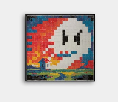 Retro Arcade Framed 24x24 Giclée Art Print Ltd 1/25 Signed COA Rombley V7