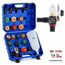 2.2 qt Oil Funnel Set - 23 Adapters - 15 for Engine Oil Change