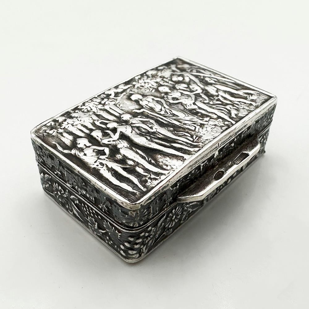 アンティーク雑貨 Vintage London Hallmark 1985 Pill Boxes Vintage Hallmark London 1985 Sterling Silver Set of 2 Pill