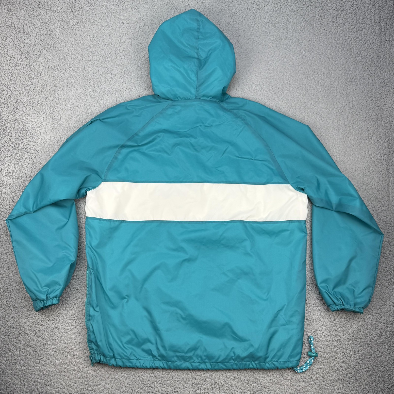 Cuffy's Cape Cod Pullover Jacket Mens Small Teal … - image 4