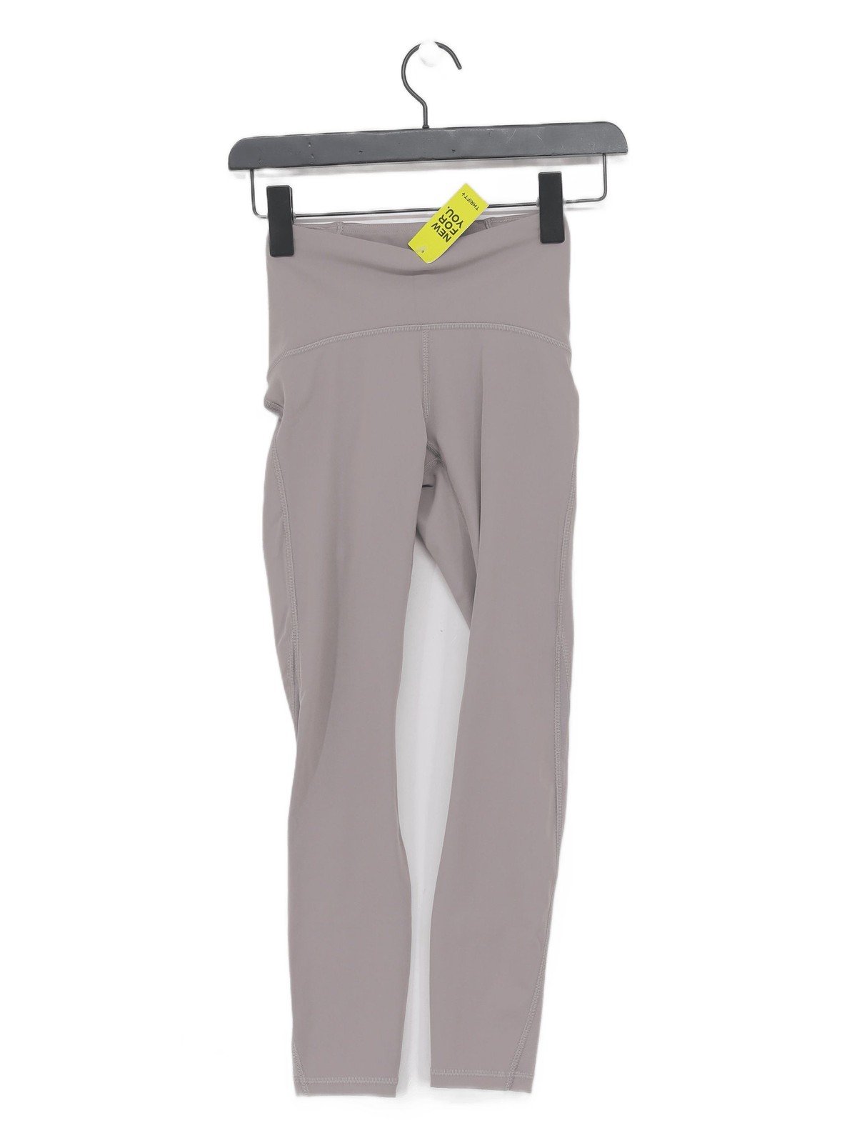 ALTRA Lululemon Leggings Donna UK 4 Grigio 100% Altro Cropped