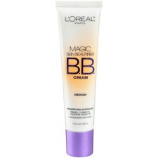 L'Or al Magic Skin Beautifier BB Cream Tinted Moisturizer Medium 1oz