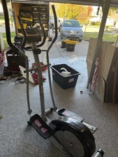 ANCHEER Elliptical Machine 350LB Cardio Exercise Equipment for Home Gym Workouts