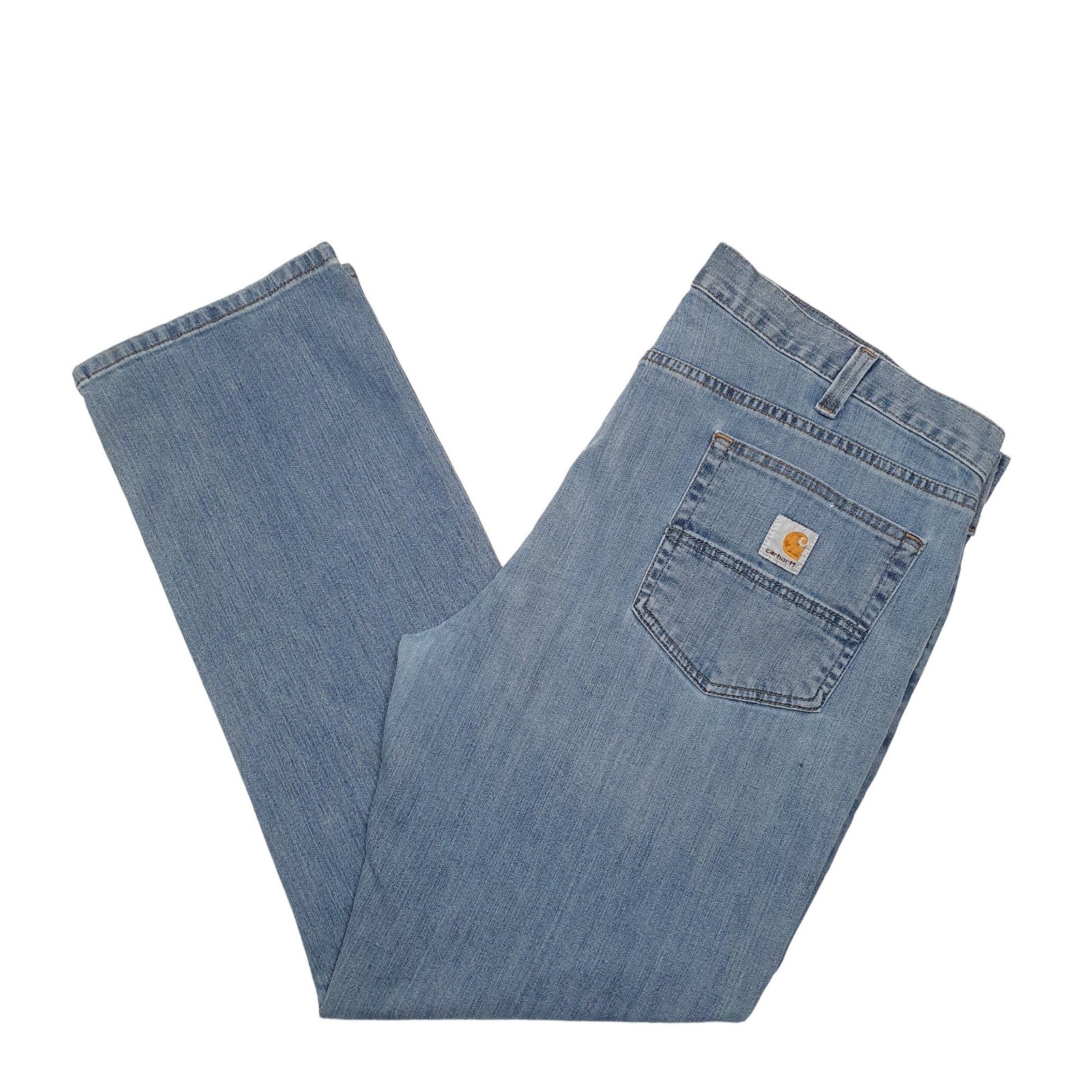 CARHARTT Casual Jeans Regular Fit Blue Denim Trousers Mens W40 L30