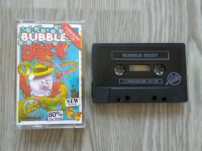 Commodore 64 / 128 C64 Spiel - Bubble Dizzy von Codemasters