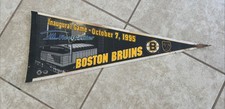 Boston Bruins Inaugural Fleet Center 1995 Hockey Pennant 