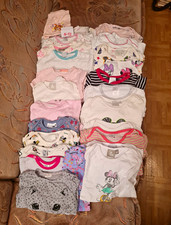 Baby-M&auml;dchen Sommerpaket Set Gr&ouml;&szlig;e 86 &ndash; Bodys & Shirts, gemischte Motive