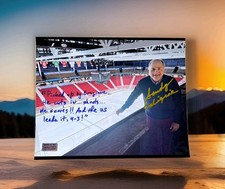 Miracolo sul ghiaccio 🇺🇸 Sandy Caligiore firmato inc 8x10 "I ragazzi degli '80" RARO!