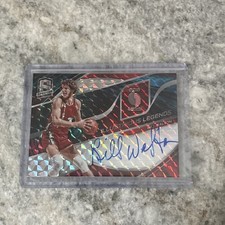 2019-20 Panini Spectra Illustrious Legends Signatures Bill Walton On Card /49. 