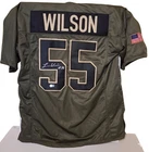 Cincinnati Bengals Logan Wilson Autographed Custom Football Jersey Beckett COA