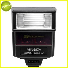 Minolta 2800 AF TTL flash per fotocamere analogiche autofocus e manual focus.