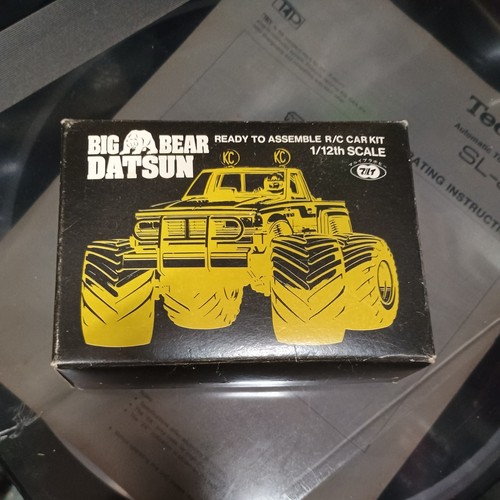 Big Bear Datsun 1/12 Rado Control Big Wheel NUR VERPACKUNG.