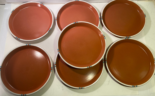 7 Dansk Mesa Terrakotta Essteller 10,25" Vintage nicht mehr produziert EUC Mission Stil - Bild 3 von 7