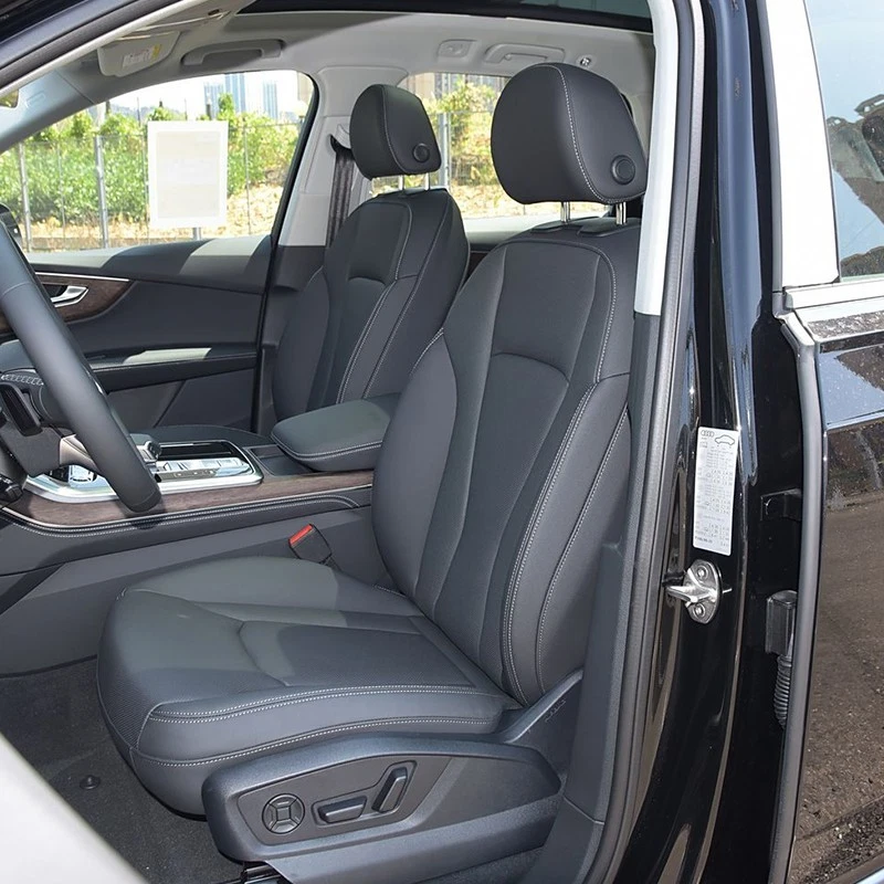 PARA AUDI Q7 2016-2025 7 ASIENTOS MOTOPTES FUNDAS ASIENTO COCHE CUERO DURADERO JUEGO COMPLETO Foto 3 de 4