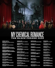 My Chemical Romance The Black Parade 2026 World Tour Poster