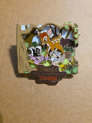 DISNEY DLR WALT DISNEY'S BAMBI 65TH ANNIVERSARY PIN LE 1000