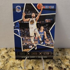 2020-21 NBA Hoops Lights Camera Action STEPHEN CURRY #26 Golden State Warriors