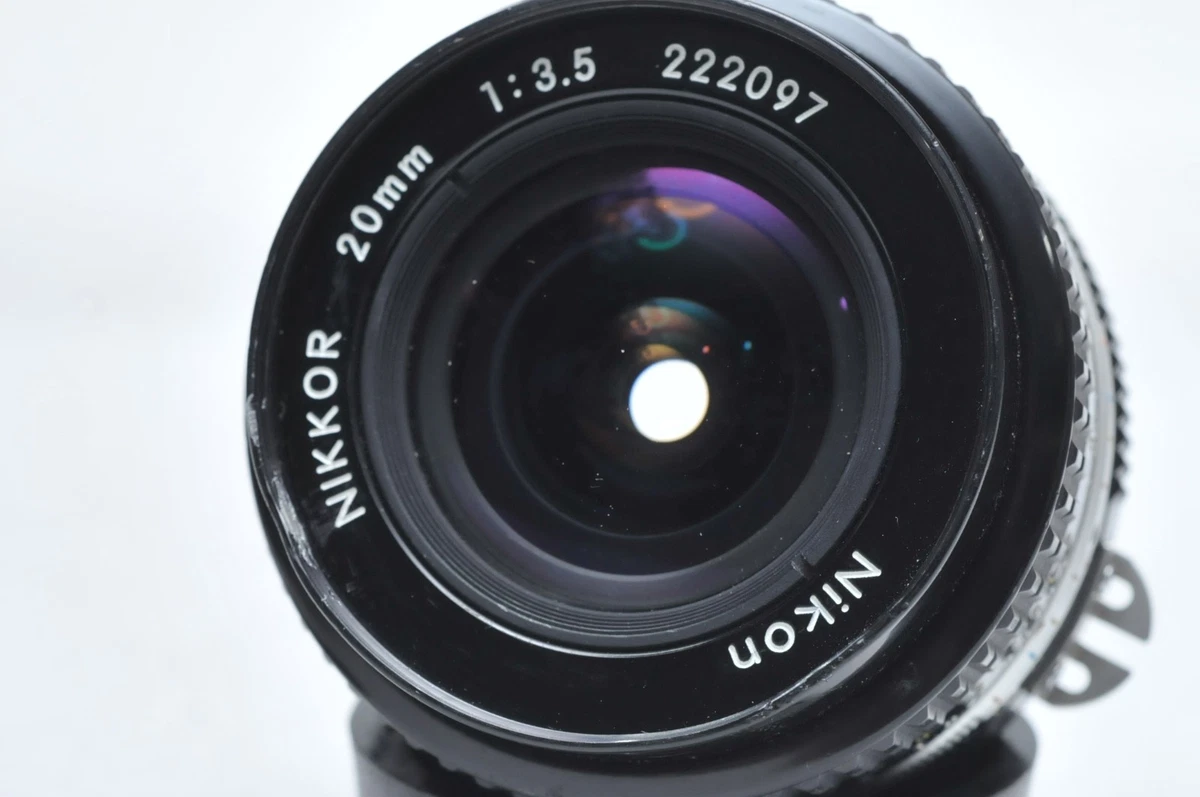 NIKON Ai-s NIKKOR 20mm F3.5 ニコン 整備済み NIKON Ai-s NIKKOR 20mm F3.5 ニコン 整備済み