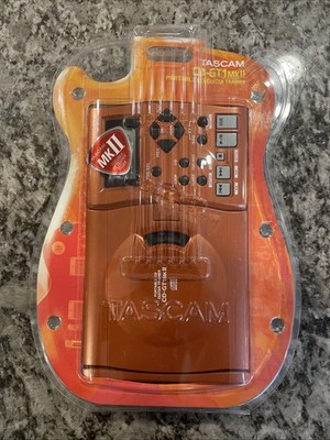 BRAND NEW TASCAM Portable CD Guitar Trainer CD-GT1 MKII Orange -New Old Stock