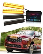 LED Grill Lights for Dodge Ram 2025 2024-2019 Grille Raptor Lights Ram Yellow