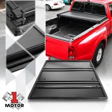 Short Bed Tonneau Cover 6.5Ft Soft Tri-Fold for 88-02 Chevy/GMC C/K 1500/2500