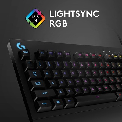 G213 Prodigy Gaming Tastatur Rgb G-Tasten Bedienelemente Handballenauflage DE