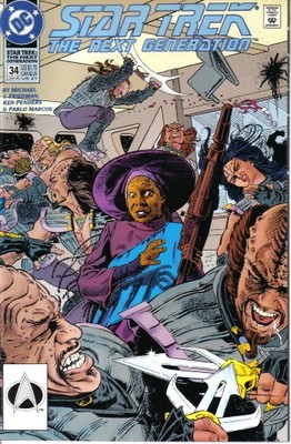 Star Trek: The Next Generation Comic Book #34 DC Comics 1992 VERY HIGH GRADE NEW