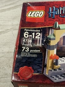 LEGO 4736 Harry Potter Freeing Dobby - Retired Rare - Brand New & Sealed
