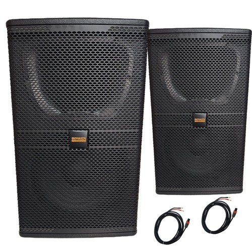 Sonken CSS-212C (12") Premium Passive Music & Karaoke Speakers - 300 Watts x2...