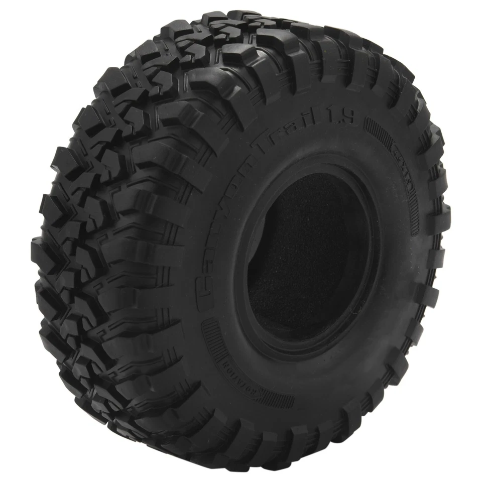 1X(4 StüCk 118MM 1.9 Gummi Reifen Reifen Rad für 1/10 RC Crawler Auto Axial2265 - Bild 3 von 4