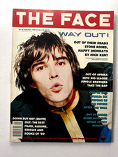 FACE MAGAZINE - WAY OUT ISSUE - STONE ROSES - HAPPY MONDAYS -  JAN 1990 - NO.16