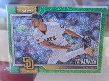 2026 Topps Series 1 Celebration Yu Darvish #94 Lime Green Confetti SSP Free Ship