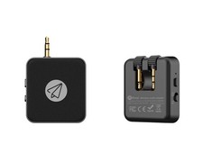 Airplane Bluetooth Adapter, Foldable 3.5mm AUX Jack for Different Airlines, 2...
