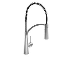 Glacier Bay Pull-Down Sprayer Kitchen Faucet 1-Handle Deckplate Stainless Steel