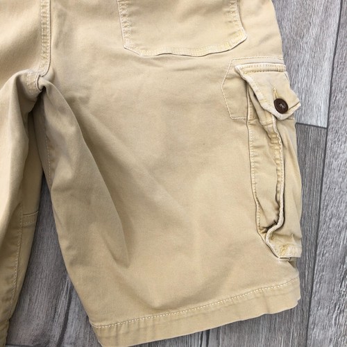 American Eagle längere Länge Cargoshorts Herren 36 x 11" khaki extrem flexibel - Bild 11 von 12