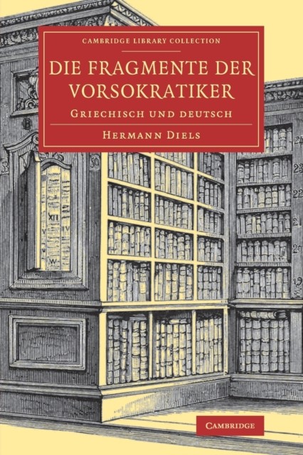 Die Fragmente der Vorsokratiker by Hermann Diels PAPERBACK (GERMAN)