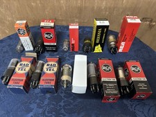 Lot Of Vintage Radio Tv Tubes