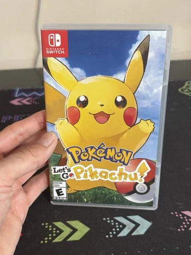 Pokemon Let's Go Pikachu - Nintendo Switch, Tested Working